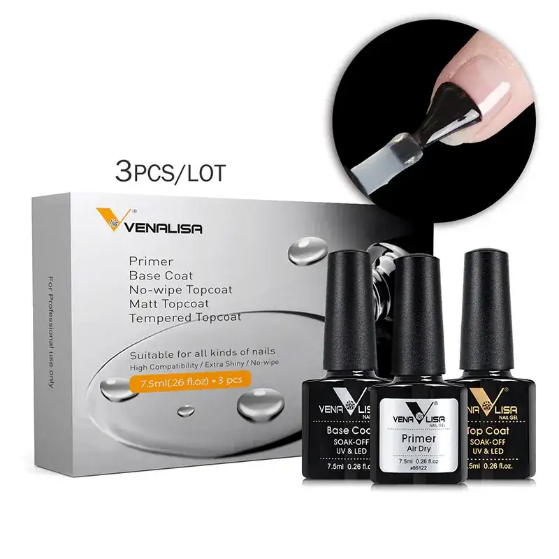 VENALISA Trio Base Coat + Primer + Top Coat