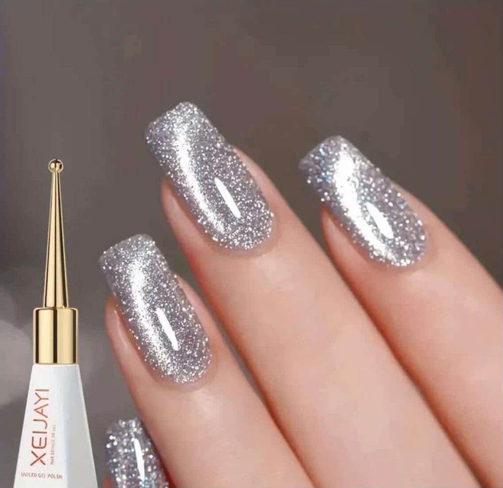 XEIJAYI VSP Cat Eye 10ml – SILVER PAILLETTÉ