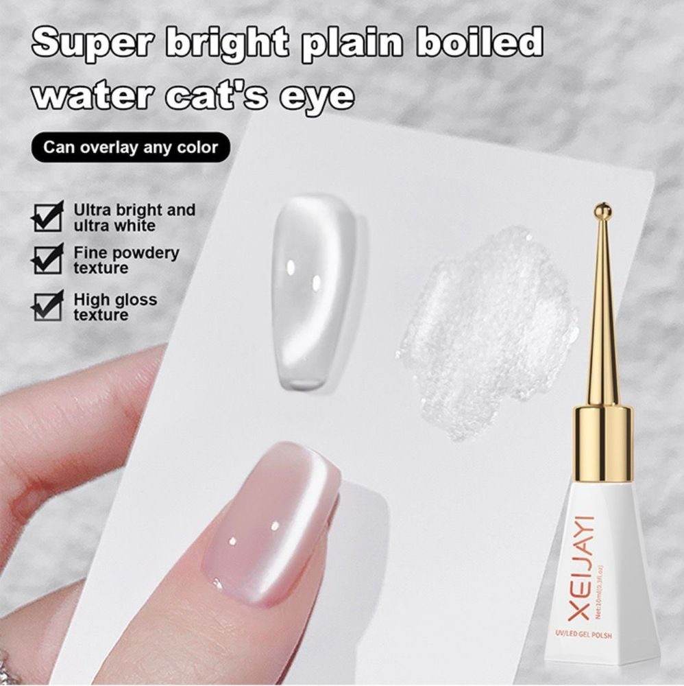 XEIJAYI VSP Cat Eye 10ml - SILVER TRANSLUCIDE
