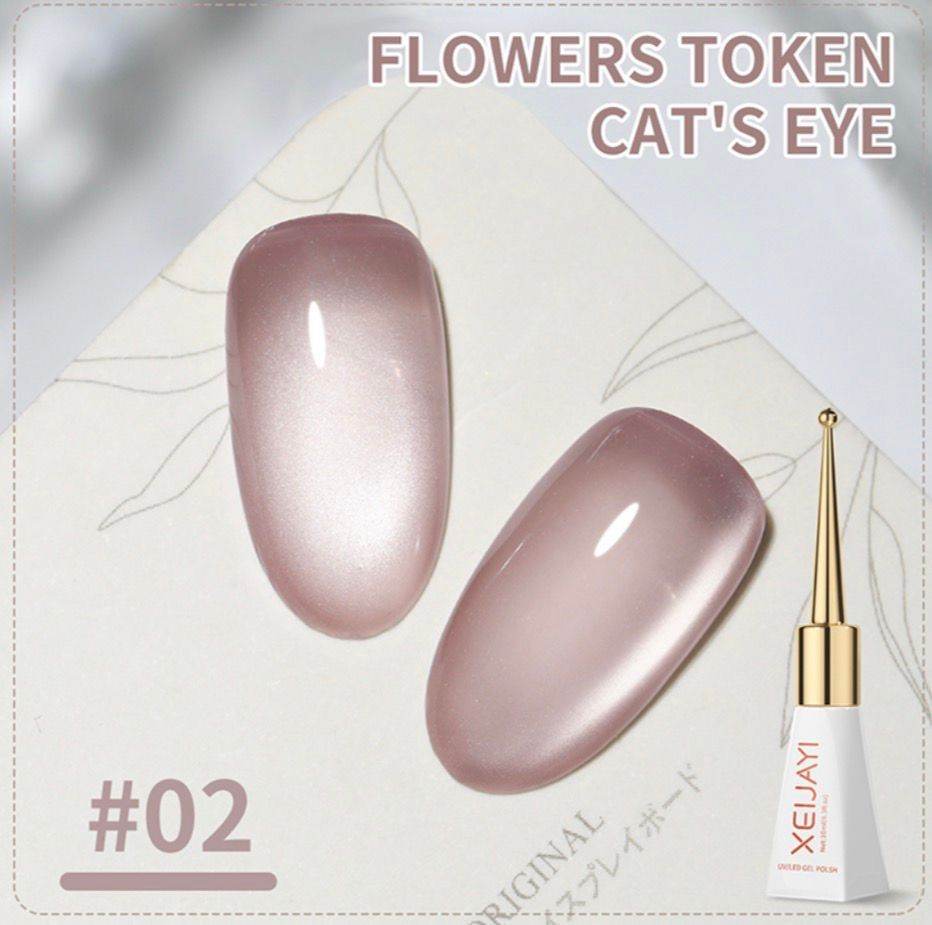 XEIJAYI VSP Cat Eye 10ml - 02 FLOWERS TOKEN