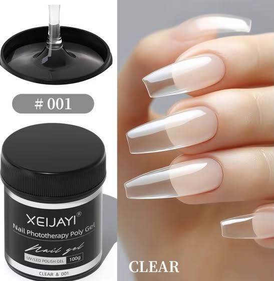 Xeijayi Nail Poly Gel Clear 100 g