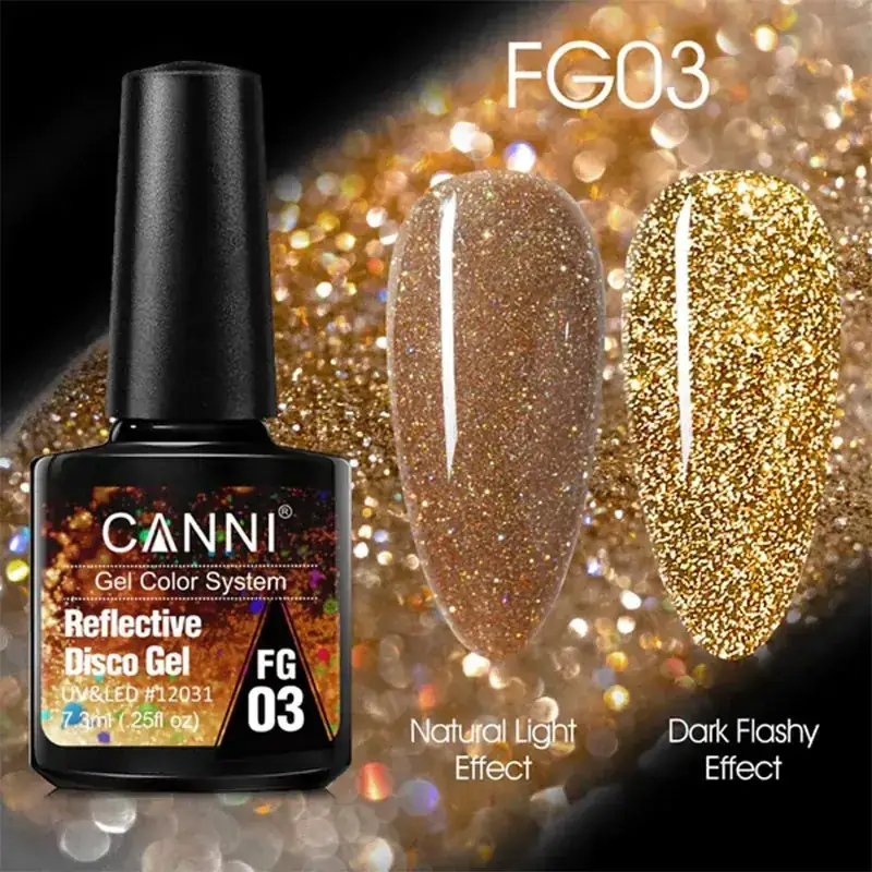 CANNI Réflective Disco gel - FG03