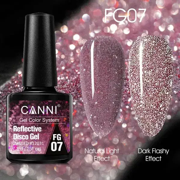 CANNI Réflective Disco gel - FG07