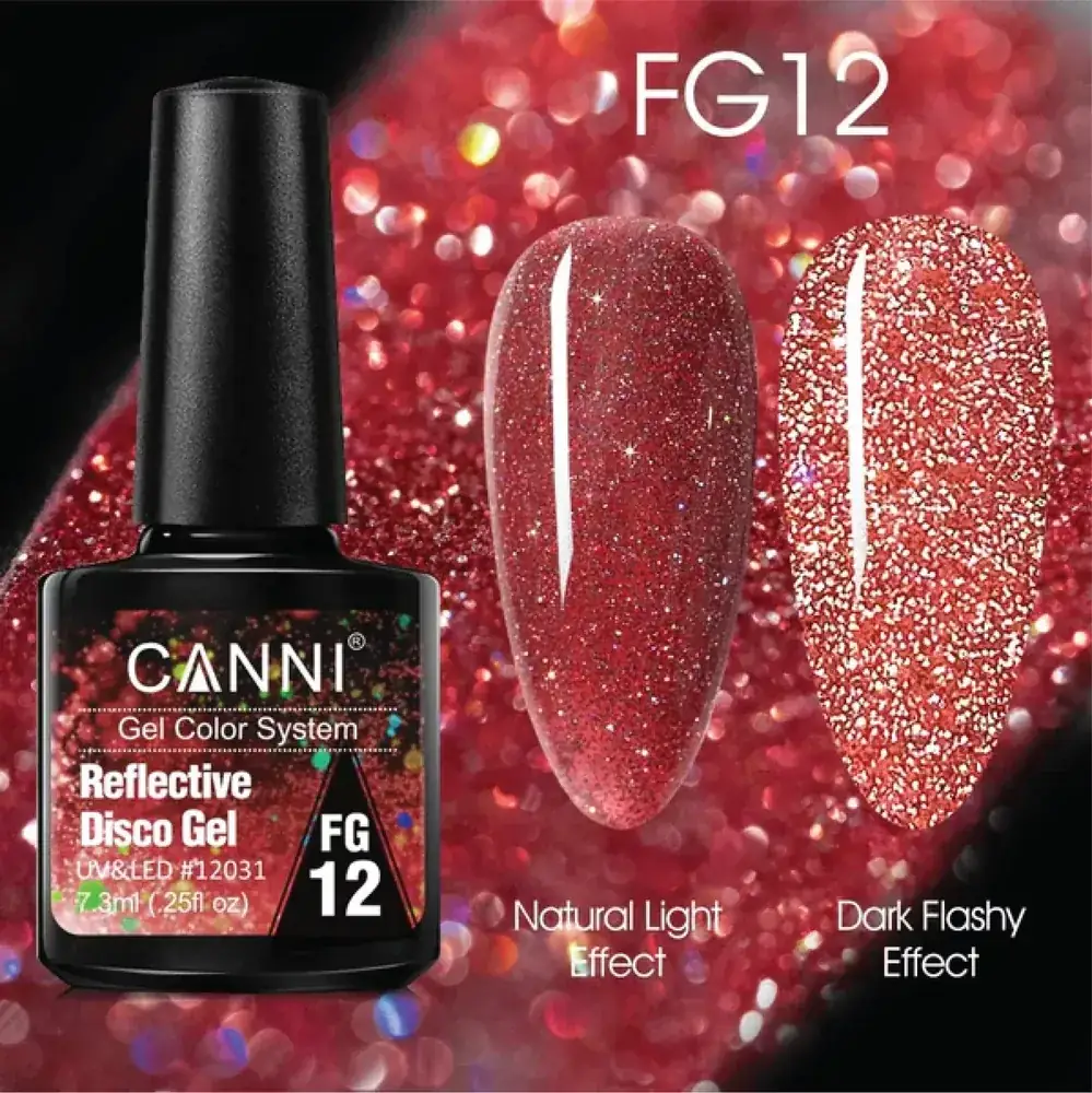 CANNI Réflective Disco gel - FG12