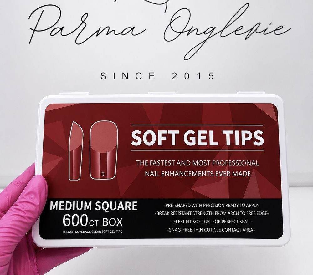 Capsules Soft Gel 600pcs -  Medium Square