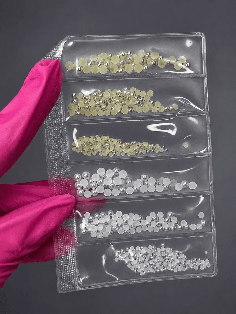 Pierres de culture décoratives pour ongles