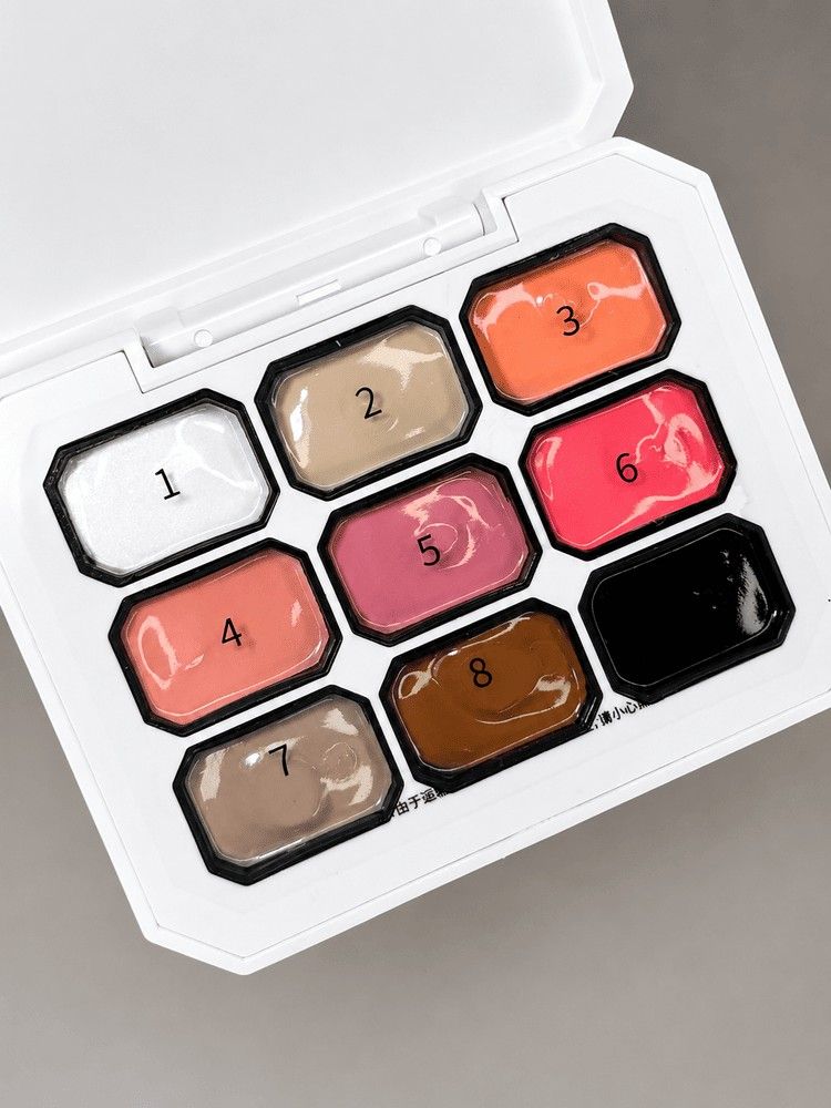 Palette Painting Gel – 9 Couleurs Nude