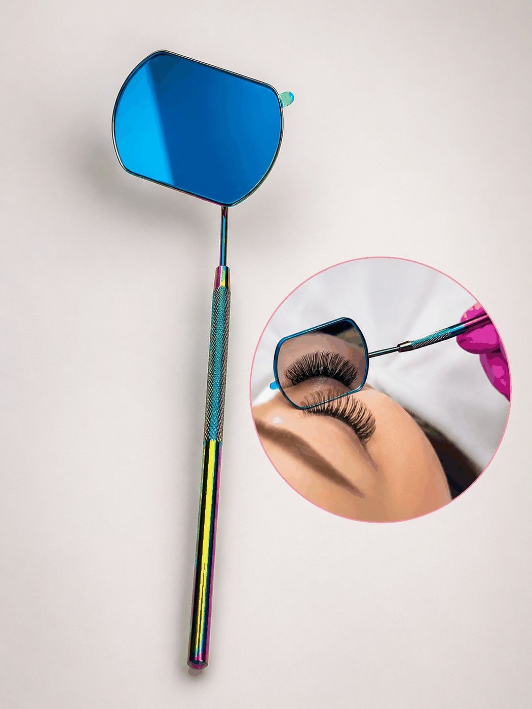 Miroir de contrôle pour extensions de cils GM