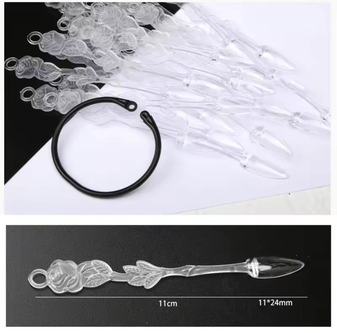 Nuancier 24 pcs transparent