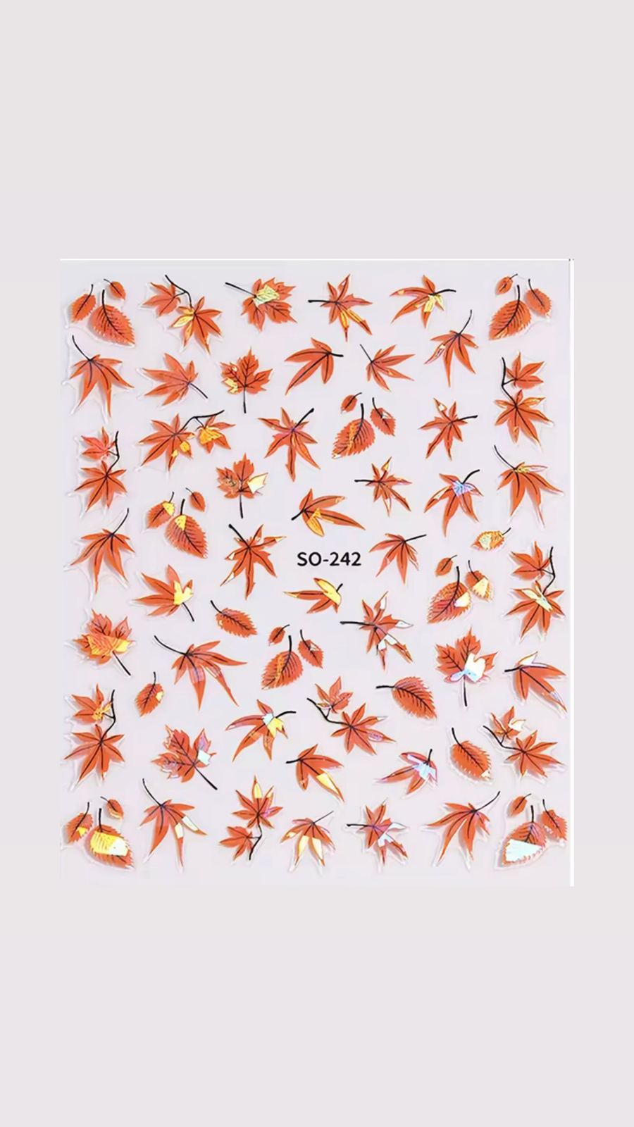 Stickers 3D Feuilles d’automne