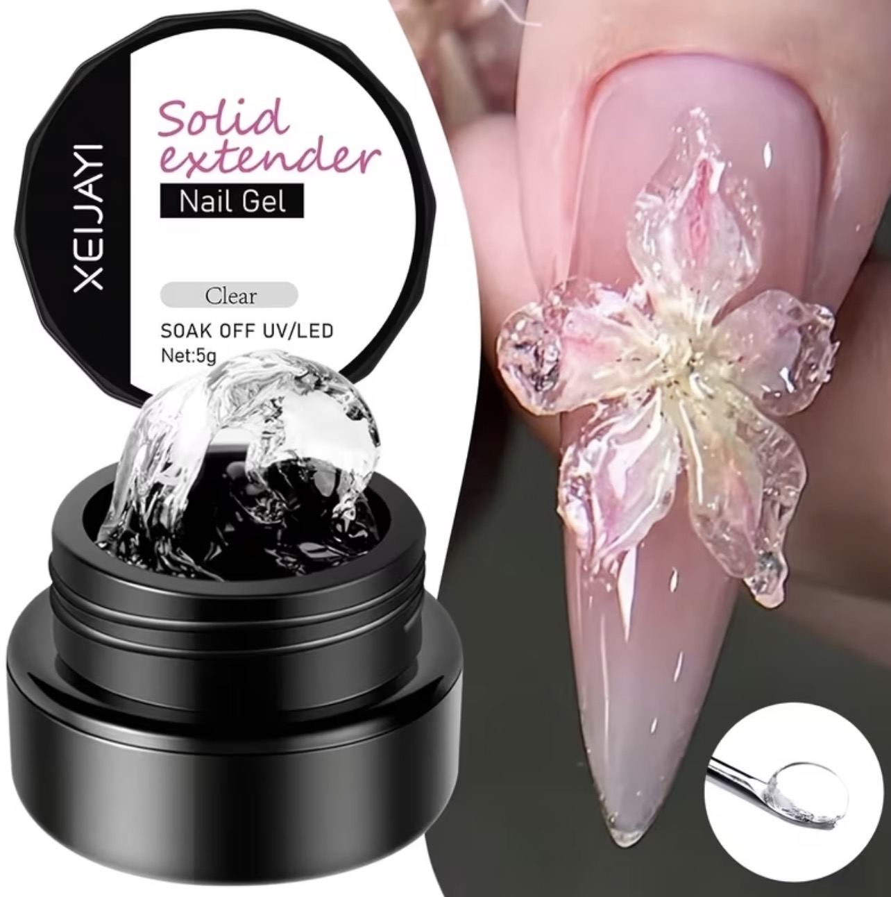 Gel 3D XEIJAYI Clear – 5g